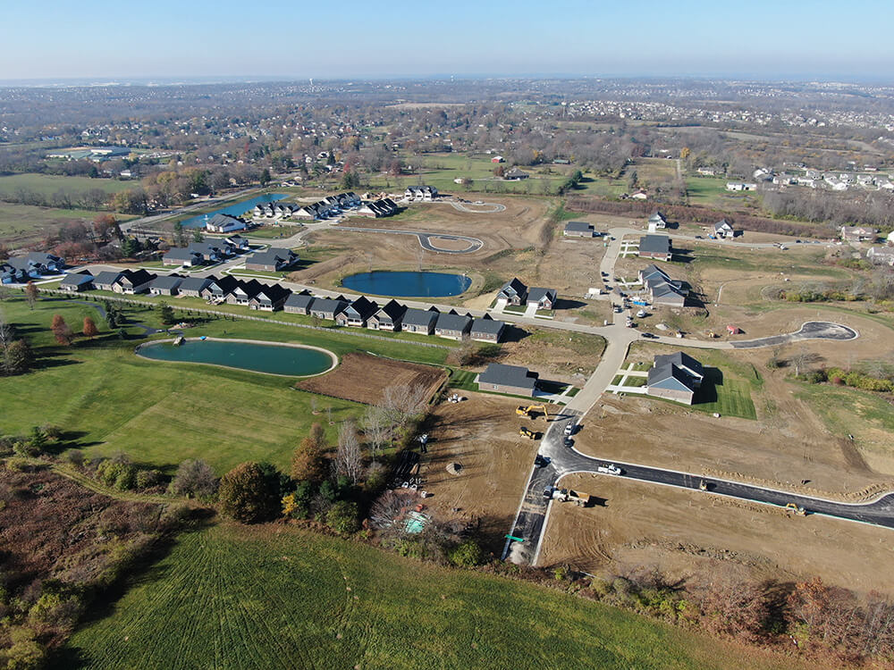 Fieldstone Farms Residential Development of farm land between Cincinnati and Dayton
